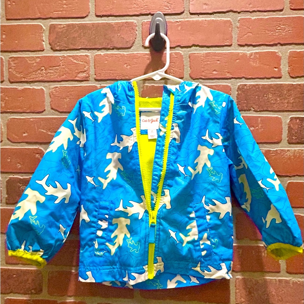 Cat & Jack hooded,mined,toddler windbreaker US size 2T